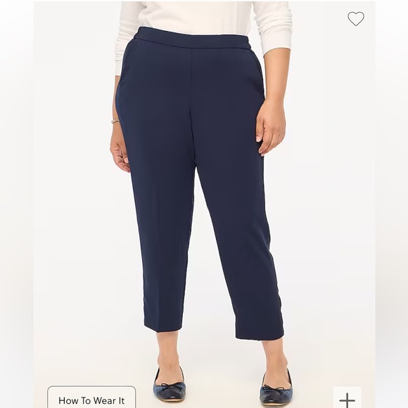 J.Crew Factory Jamie Pant in Navy * size 16 - Picture 1 of 5